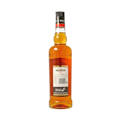 NEGRITA Ron dorado botella de 70 cl.
