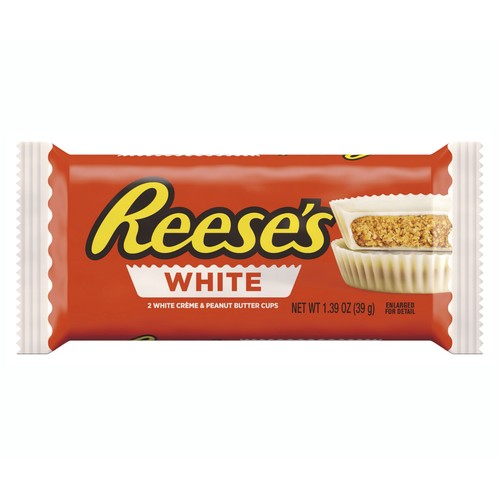REESE'S Cups crema de cacahuete chocolate blanco 2 pack 39,5 g.