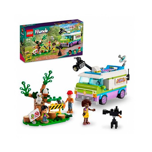 LEGO Friends - Unidad Móvil de Noticias +6 años
