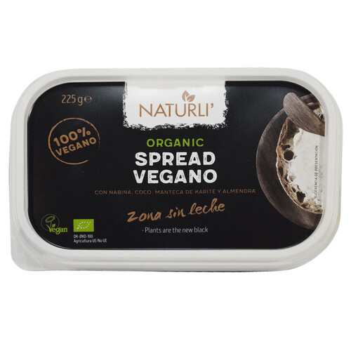 NATURLI Untable Spread ecológico 225 g.