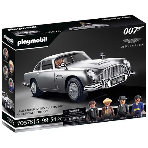 Playset James Bond Aston Martin DB5 – Edición Goldfinger PLAYMOBIL Aston Martin 70578.