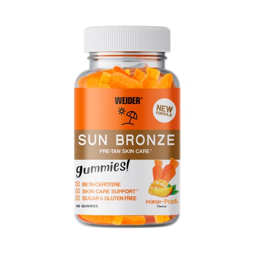WEIDER Complementos para el bronceado 40 uds. 160 g.