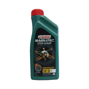 Aceite sintético para vehículos con motores de gasolina o diésel CASTROL Magnatec stop-start 1 litro.