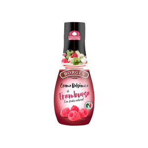 BORGES Crema de vinagre balsámico con sabor a frambuesa 250 g.