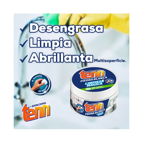 TENN Piedra blanca con un 99% de ingredientes de origen natural 375g.