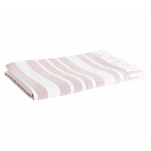 Fouta de rayas, 85x170cm, 100% Algodón, 160g/m², ACTUEL. Diferentes modelos, 1 unidad.