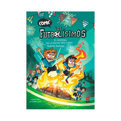 Futbolísticos comic 3. El misterio noche corta. Roberto Santiago. EDICIONES SM