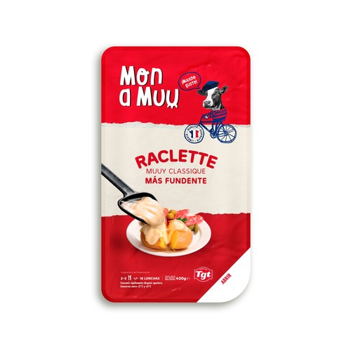 MON A MUU Lonchas Raclette 400
