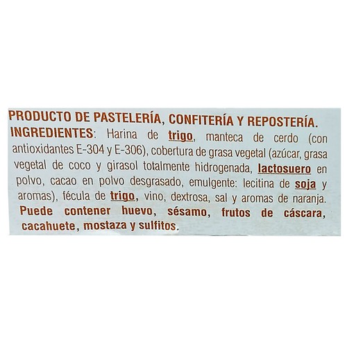 Artesanitos al chocolate 100 g.