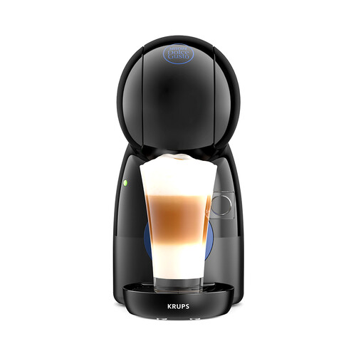 Cafetera de cápsulas DOLCE GUSTO Piccolo XS Krups KP1A05 negra, presión 15 bares, deposito de 0.8L.