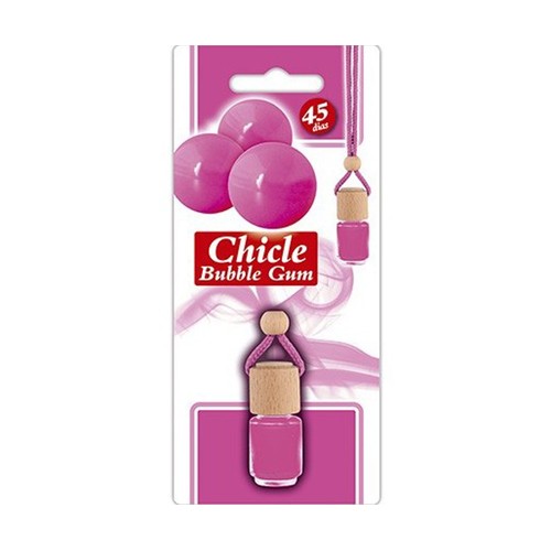 Ambientador de coche para colgar con fragancia a chicle, ROLMOVIL.
