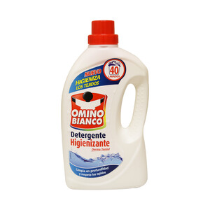 OMINO BIANCO Detergente líquido para lavadora OMINO BIANCO 40 lav. 2 l.