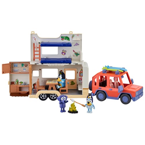 BLUEY Set Cruiser + Campervan +3 Años