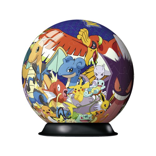 Ravensburger - 3D Puzzle Stitch con orejas, Puzzle Ball, 72 Piezas, 6+ Años