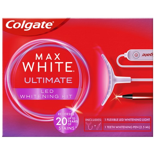 COLGATE Max white ultimate Kit de blanqueamiento dental.