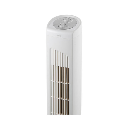 Torre de ventilación QILIVE Q.6833, 45W, 3 velocidades, temporizador, altura 81cm.