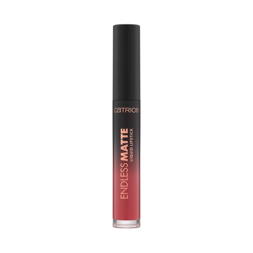 CATRICE Endless matte tono 090 No broken hearts, marrón rojizo Barra de labios líquida mate.