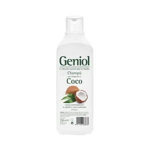 GENIOL Champú familiar con pH neutro y fragancia a coco GENIOL 750 ml.
