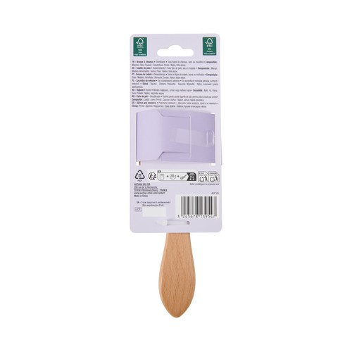 COSMIA Cepillo de pelo desenredante para todo tipo de pelo, seco o mojado.