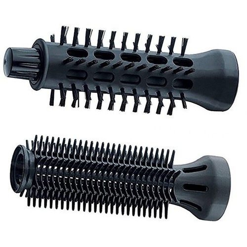 Cepillo moldeador de aire REMINGTON AS404, 400W, 2 temperaturas/velocidades, 2 cepillos 25/19mm, botón soltar rizo.