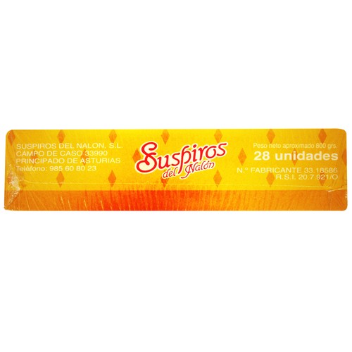 BLANCO Suspiros del Nalón 28 uds. (800 gr, Aprox)
