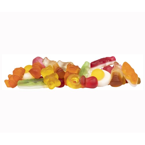 CHUPA CHUPS Golosinas blancas jelly mix 150 g.