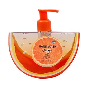 GIRL POWER Jabón de manos líquido con aroma a naranja 350 ml.