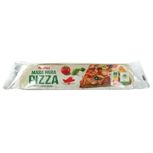 AUCHAN Masa para pizza tradicional con levadura panadera 260 g. Producto Alcampo
