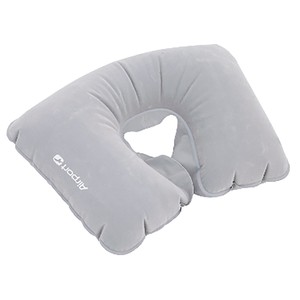 Imagen de Almohadilla de viaje hinchable, color gris claro, ALCAMPO.