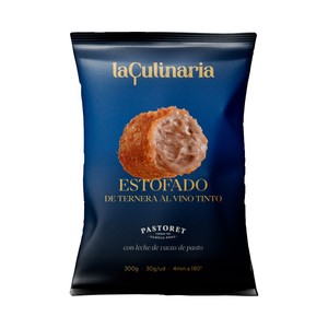 Croqueta de estofado de ternera al vino tinto ultracongelado 300 g.