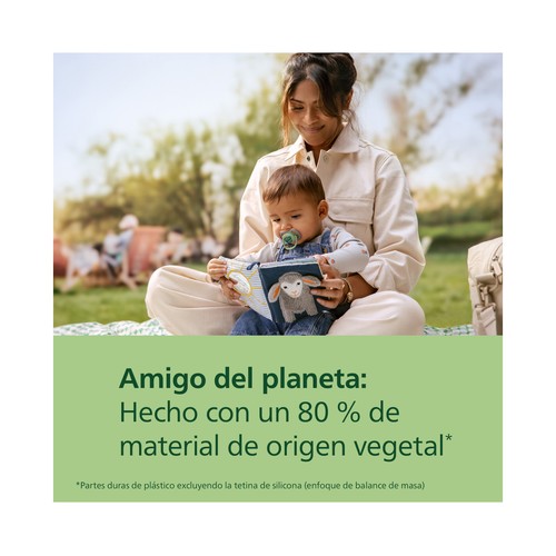 AVENT Ultra air de Philips Chupetes de 6 a 18 meses, con tetina con diseño ortodóntico 2 uds.