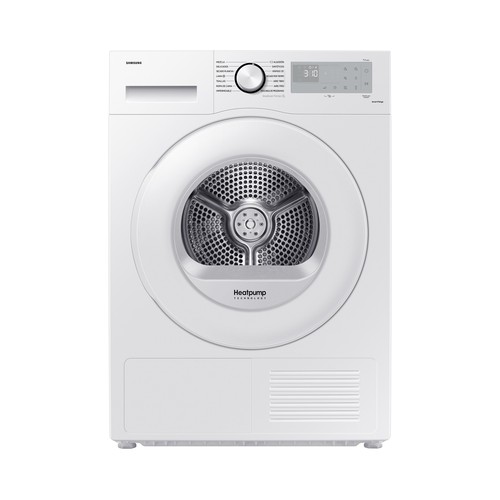Secadora por condensación SAMSUNG DV80CGC0B0THEC capacidad de secado: 8KG, clasificación energética: A++, H: 85cm, A: 60cm, F: 60cm.