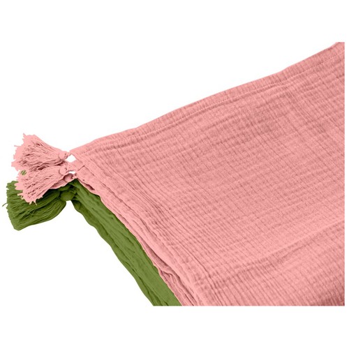 Plaid 130x170cm Ciao Bella gasa algodón 130gr/m². ACTUEL