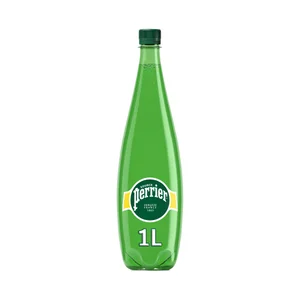 PERRIER Agua mineral con gas botella de 1 l.