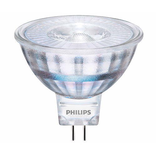 Bombilla Led GU5.3, 5W=35W, luz neutra 4000K, 390lm, PHILIPS.