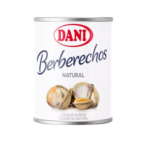 DANI Berberechos pequeños al natural lata de 90 g.