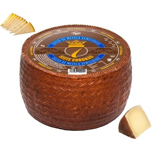 Imagen de 7 CORONAS Queso mezcla semicurado.-TAPEO-3-A-5-MM