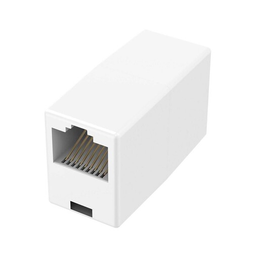 Alcampo Adaptador extensor RJ45 hembra - hembra QILIVE