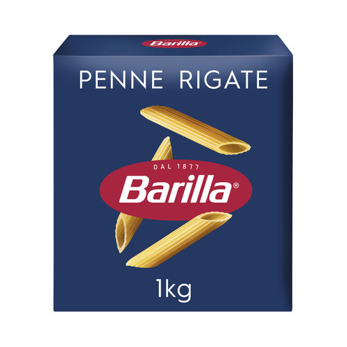 BARILLA Pasta Penne Rigate N.73 (Macarrones) BARILLA 1 Kg.