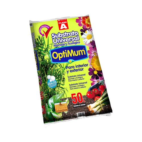 Sustrato Universal de 50L Bioplus y Perlita, OPTIMUM