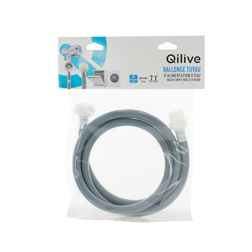 Manguera de suministro de agua QILIVE 600123037, 1,5m