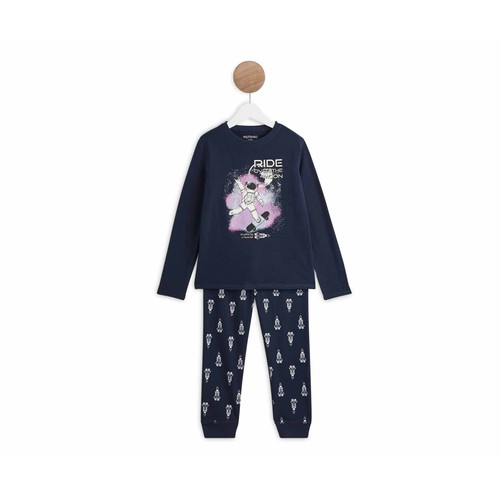 Pijama de algodón orgánico para niño IN EXTENSO, talla 6.