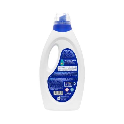 NORIT Detergente ropas delicadas lavado a mano 45 lav..1125 ml.