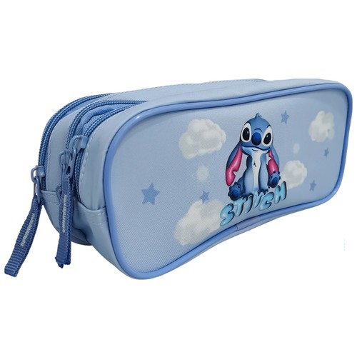 Estuche portatodo 3 compartimentos. STITCH