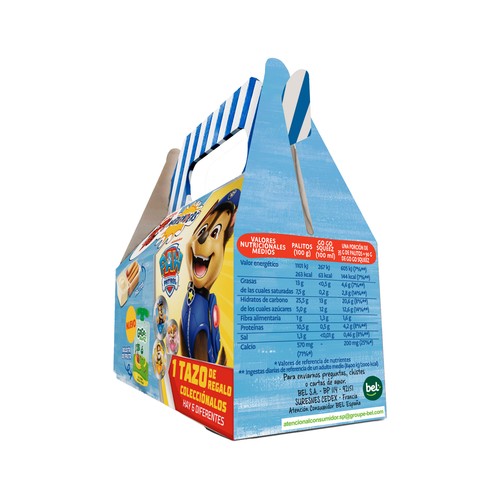 LA VACA QUE RÍE Queso fundido con bastoncitos de pan 125 g.