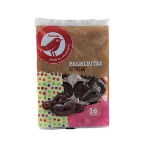 PRODUCTO ALCAMPO Palmeras de chocolate 275 gr,