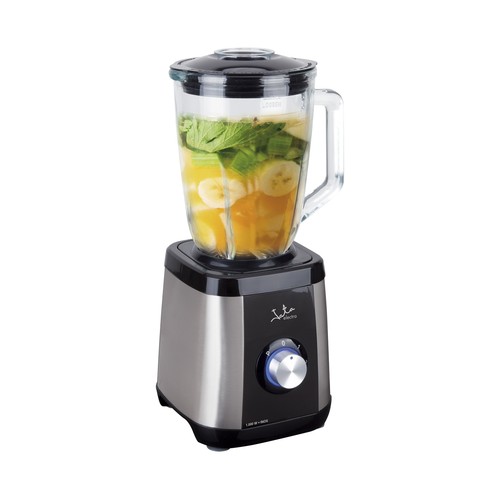 Batidora de vaso JATA BT604N, 1000W, 2 velocidades, jarra de cristal 1,5L.