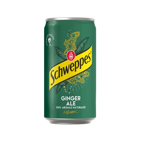 SCHWEPPES Ginger Ale lata de 250ml