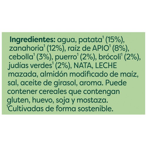 KNORR Crema de verduras campesinas 500 ml.