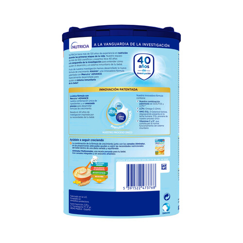 ALMIRÓN Leche (4) de crecimiento para niños a partir de 2 años ALMIRÓN Advance 4 800 g.